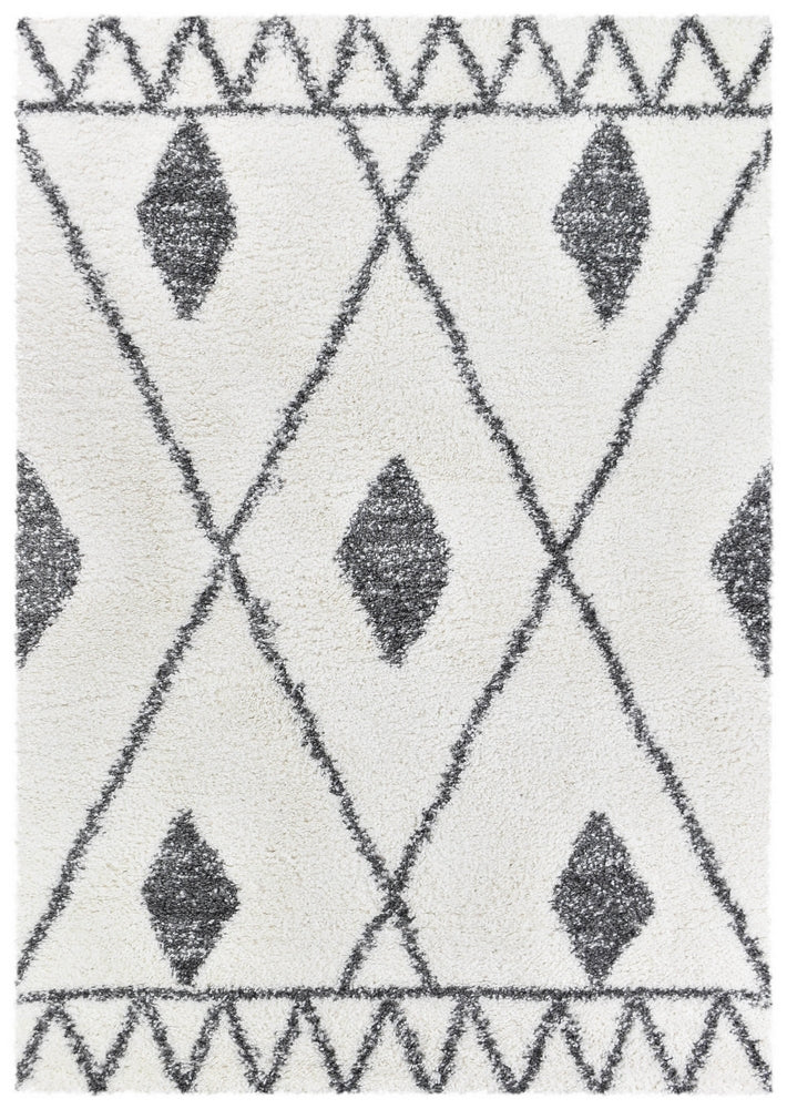 Parma Shaggy Rug 0B586A Dark Grey