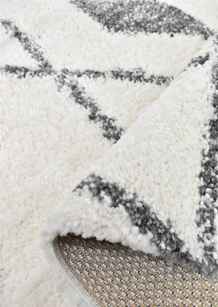 Parma Shaggy Rug 0B586A Dark Grey
