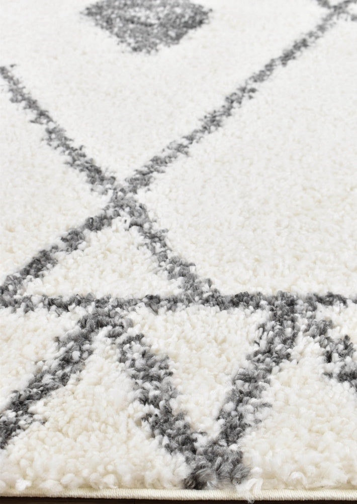 Parma Shaggy Rug 0B586A Dark Grey