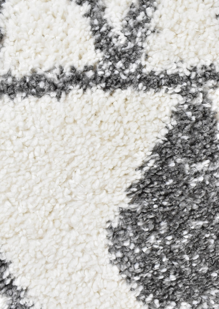 Parma Shaggy Rug 0B586A Dark Grey