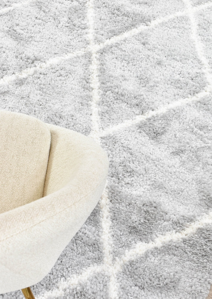 Parma Shaggy Rug 1562A Grey