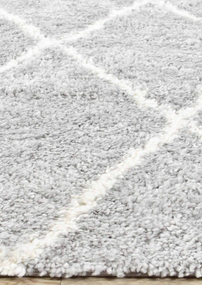 Parma Shaggy Rug 1562A Grey