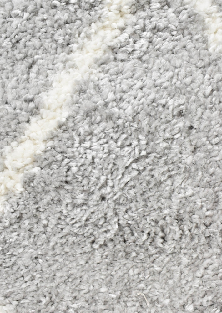 Parma Shaggy Rug 1562A Grey