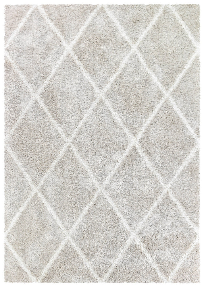 Parma Shaggy Rug 1562A Cream Beige