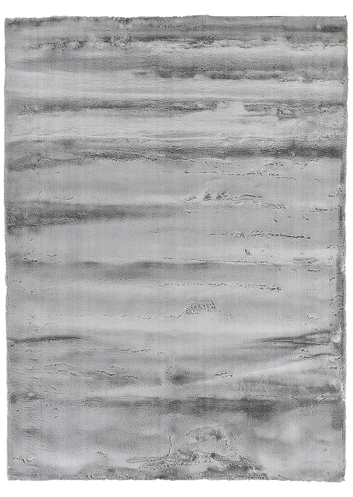 Plush Shaggy Grey Rug