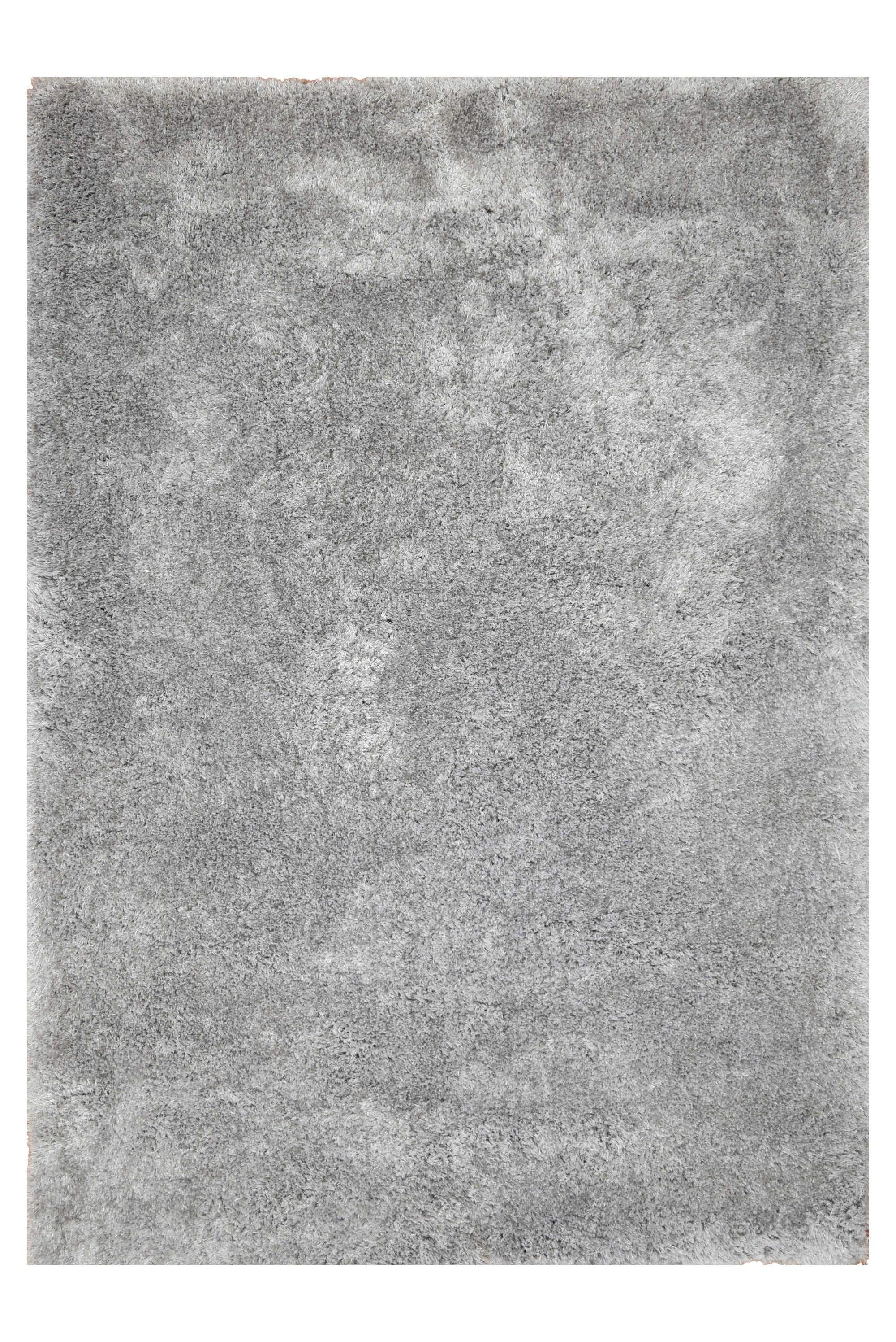 Qute Shaggy Silver Grey Rug