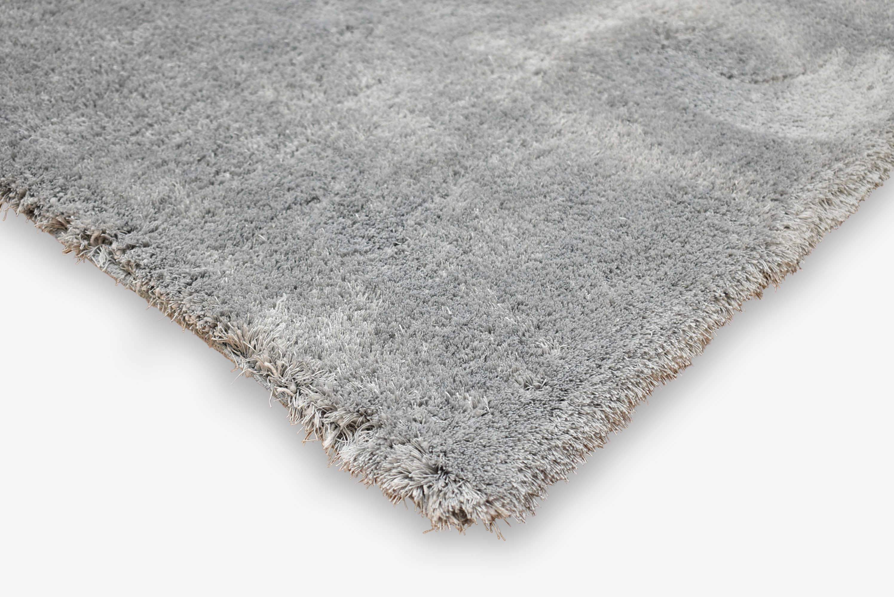 Moonlight Shaggy Light Grey Rug