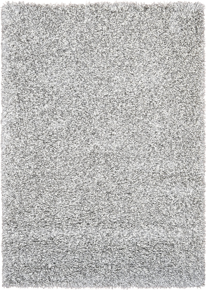 Plain Portland Shaggy Rug Grey 6699