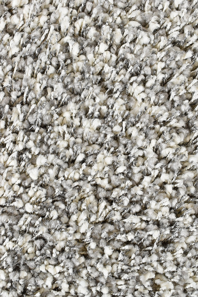 Plain Portland Shaggy Rug Grey 6699