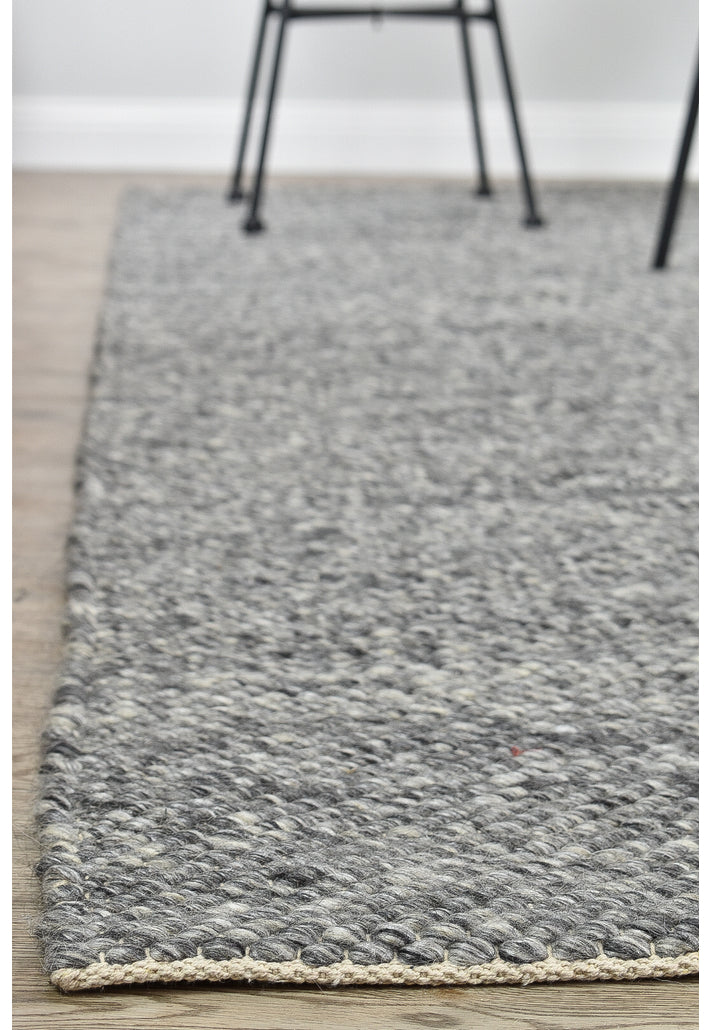 Sibble Graphite Wool Rug