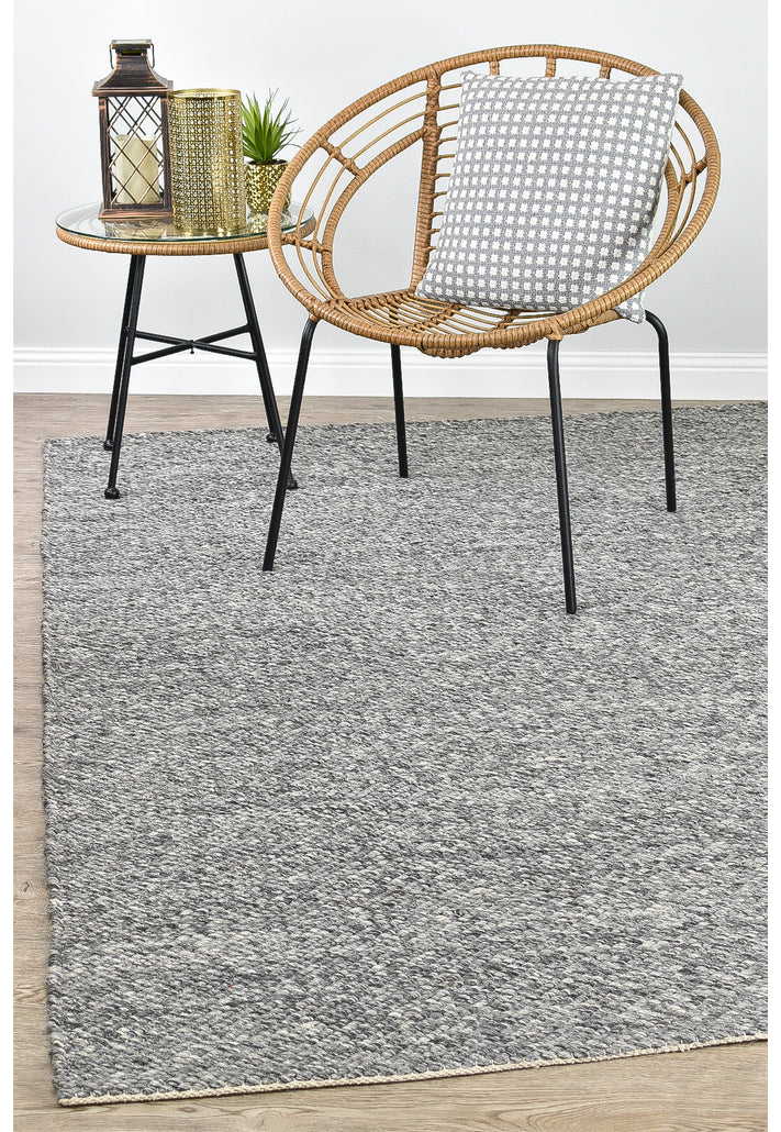Sibble Graphite Wool Rug