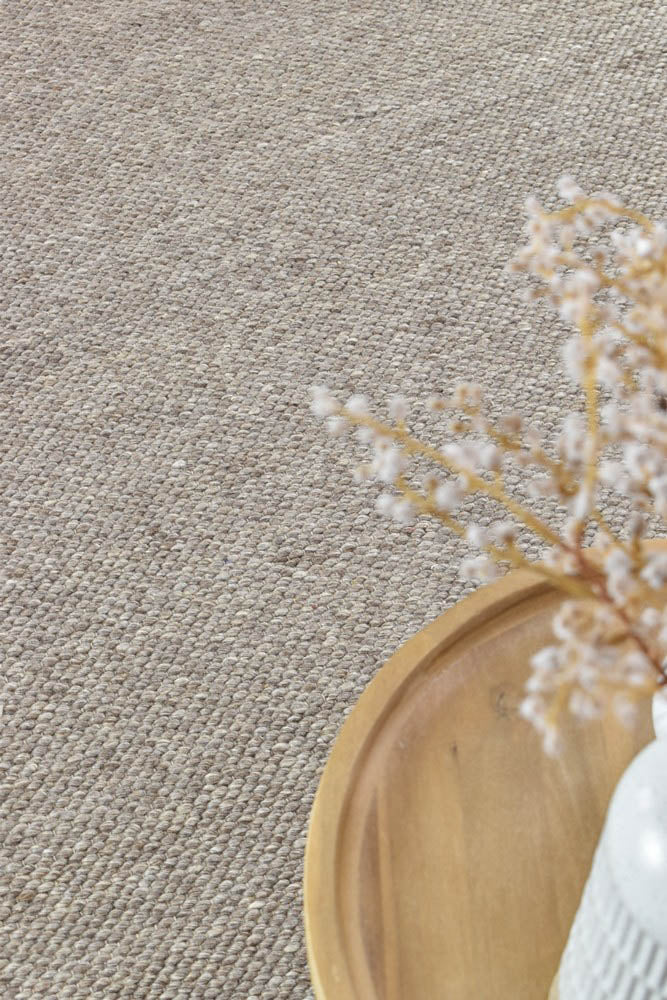 Sibble Mocha Wool Rug