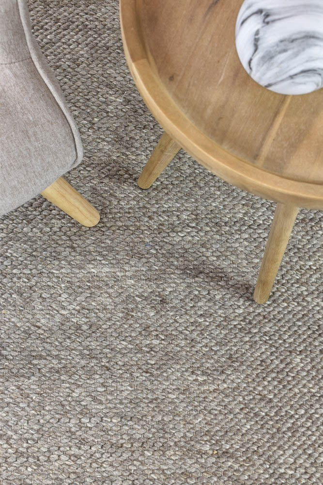 Sibble Mocha Wool Rug
