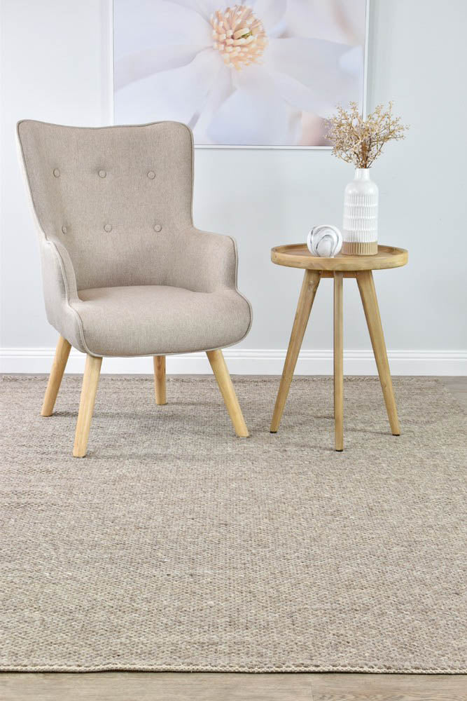 Sibble Mocha Wool Rug