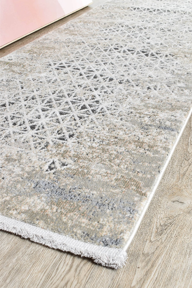Vanessa 227A Beige Trellis