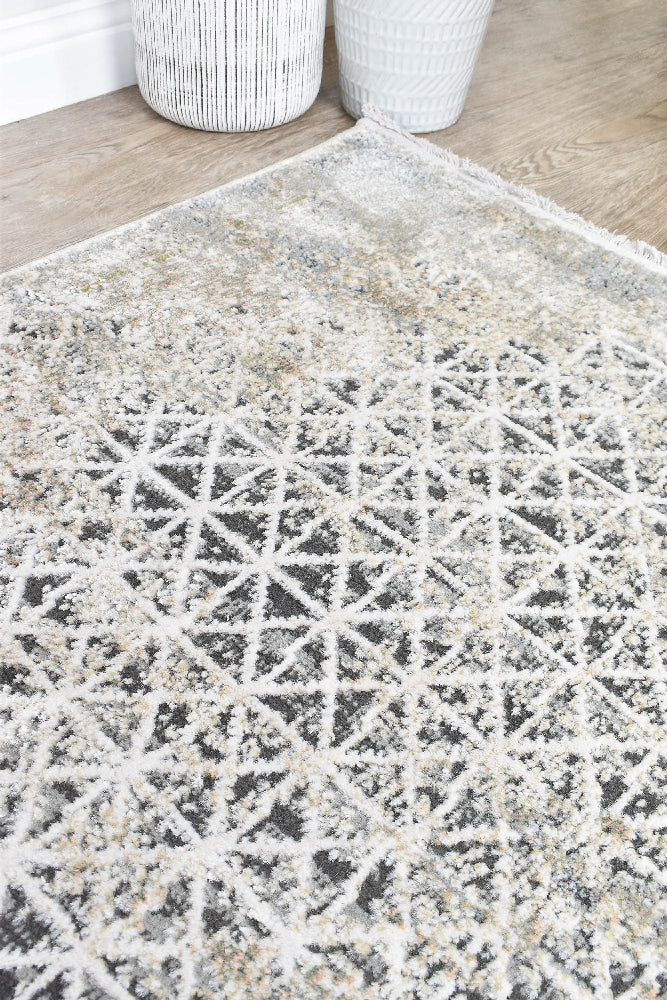 Vanessa 227A Beige Trellis
