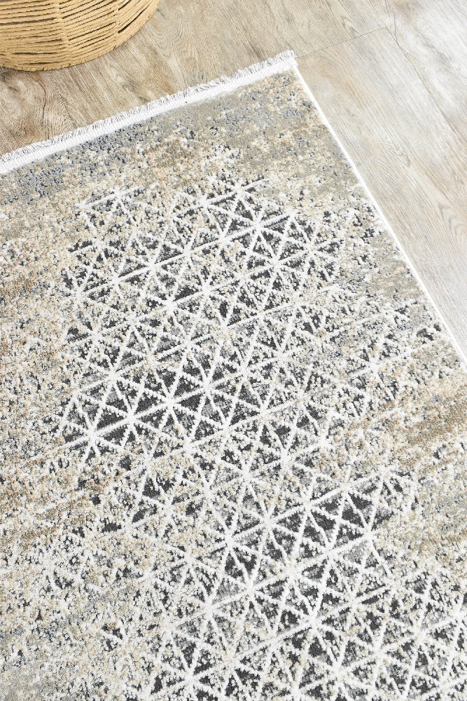 Vanessa 227A Beige Trellis