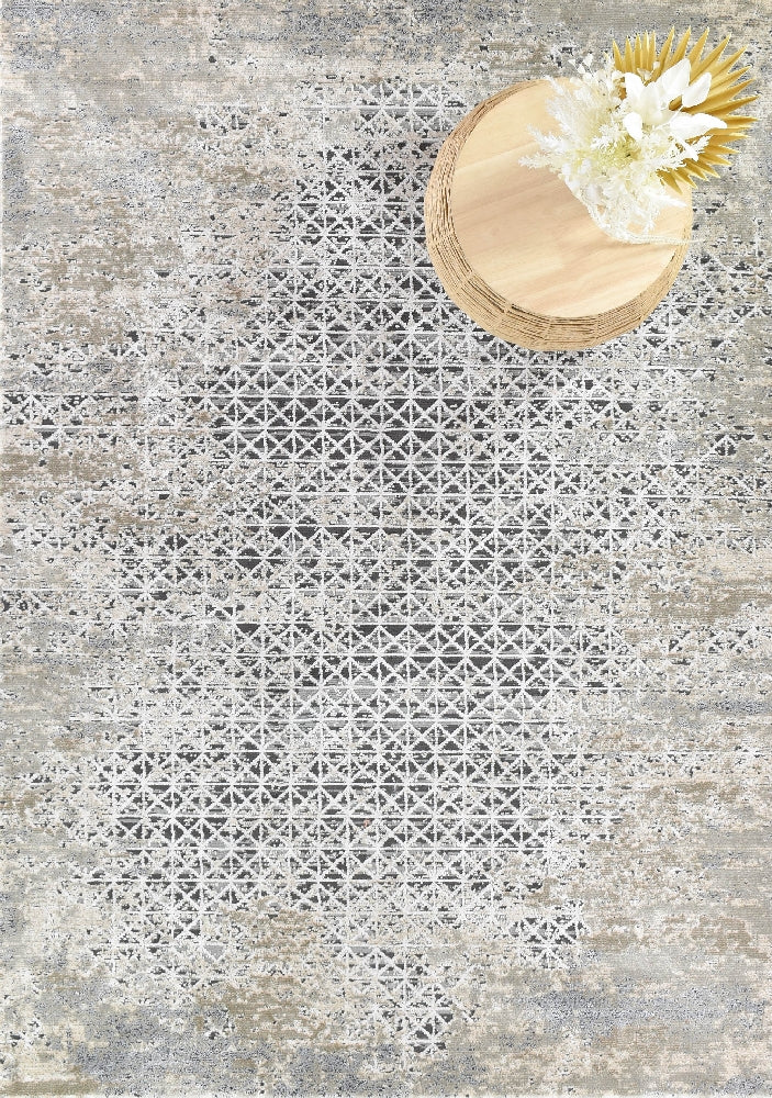 Vanessa 227A Beige Trellis