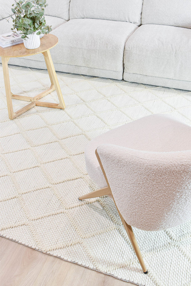 Allure Diamond Frost Wool Rug