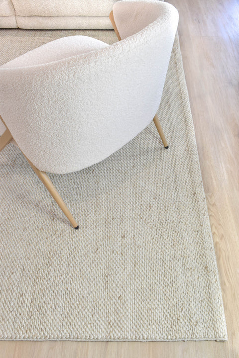 Allure Earth Linen Wool Rug