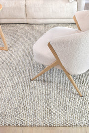 Allure Silver Mist Wool Rug