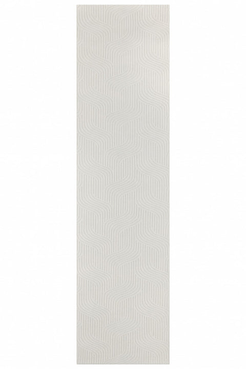 Ontario Ivory Velvet Runner