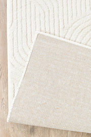 Ontario Ivory Velvet Runner