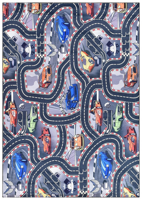 Race Track Blue