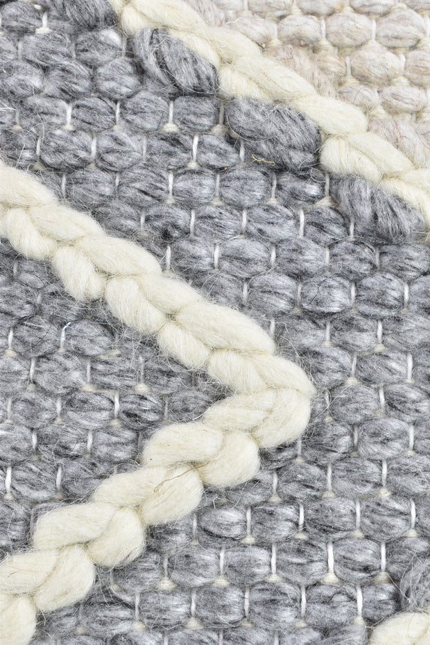 Kiwi Wool Grey Rug