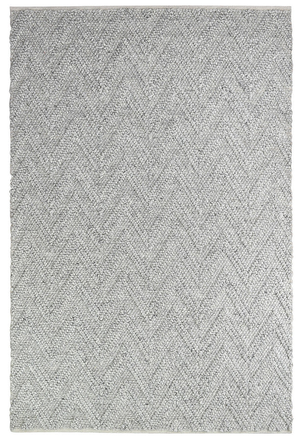 Le Vene Wool Silver Rug